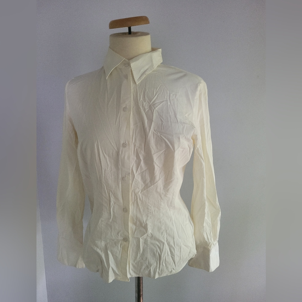 Erfo Classic Cream Women's Shirt Size L (40)